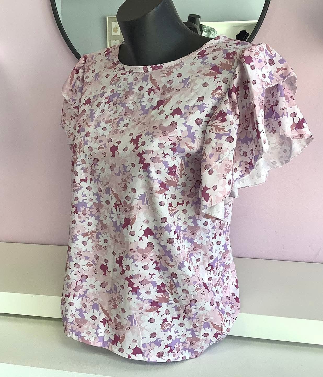Blouse fleurie