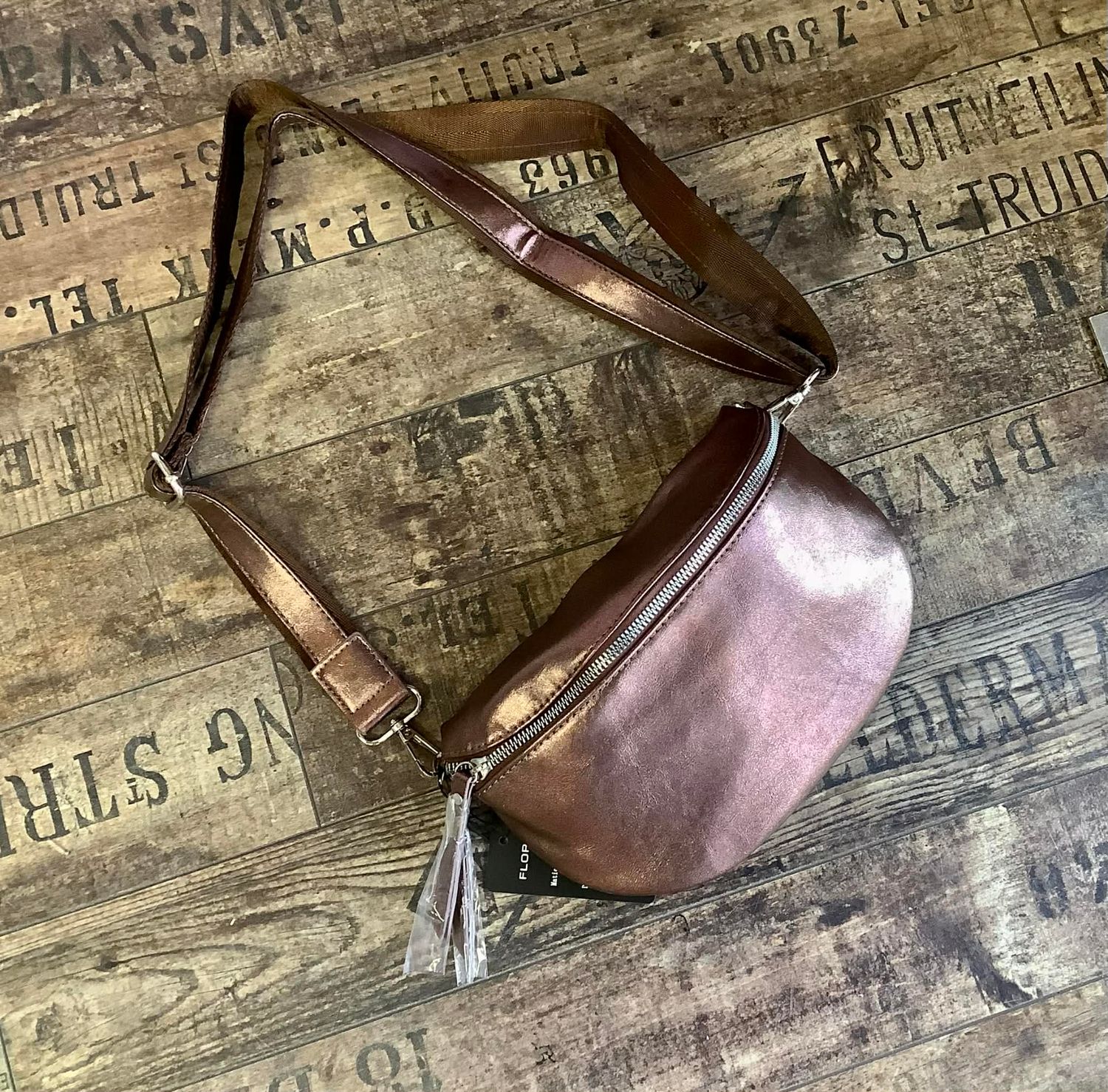 Sac banane cuivre