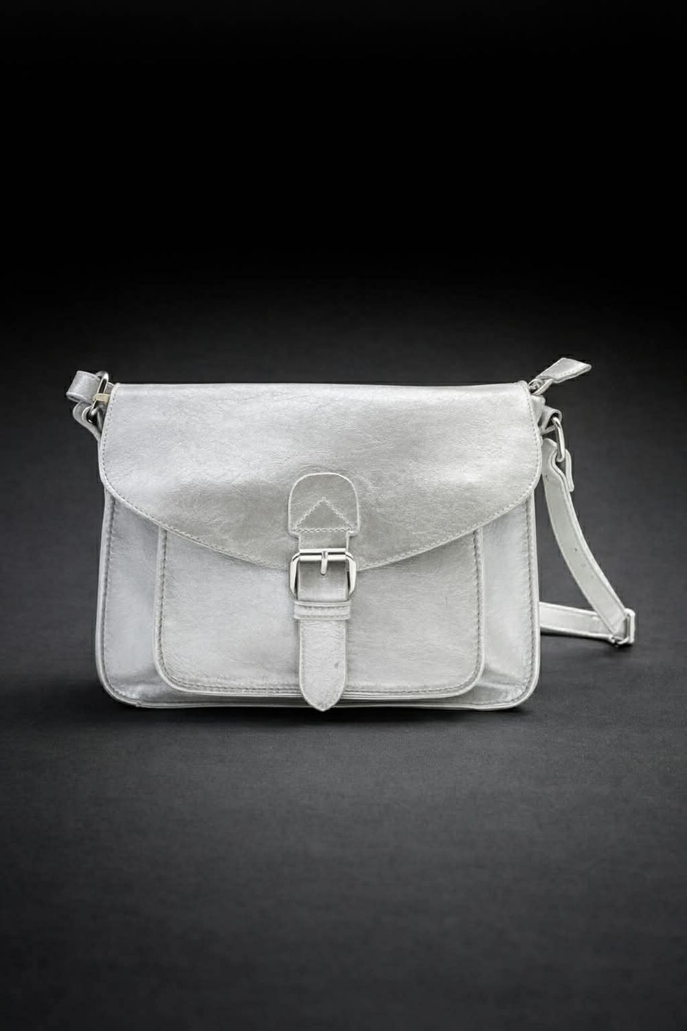 Sac argenté métallisé