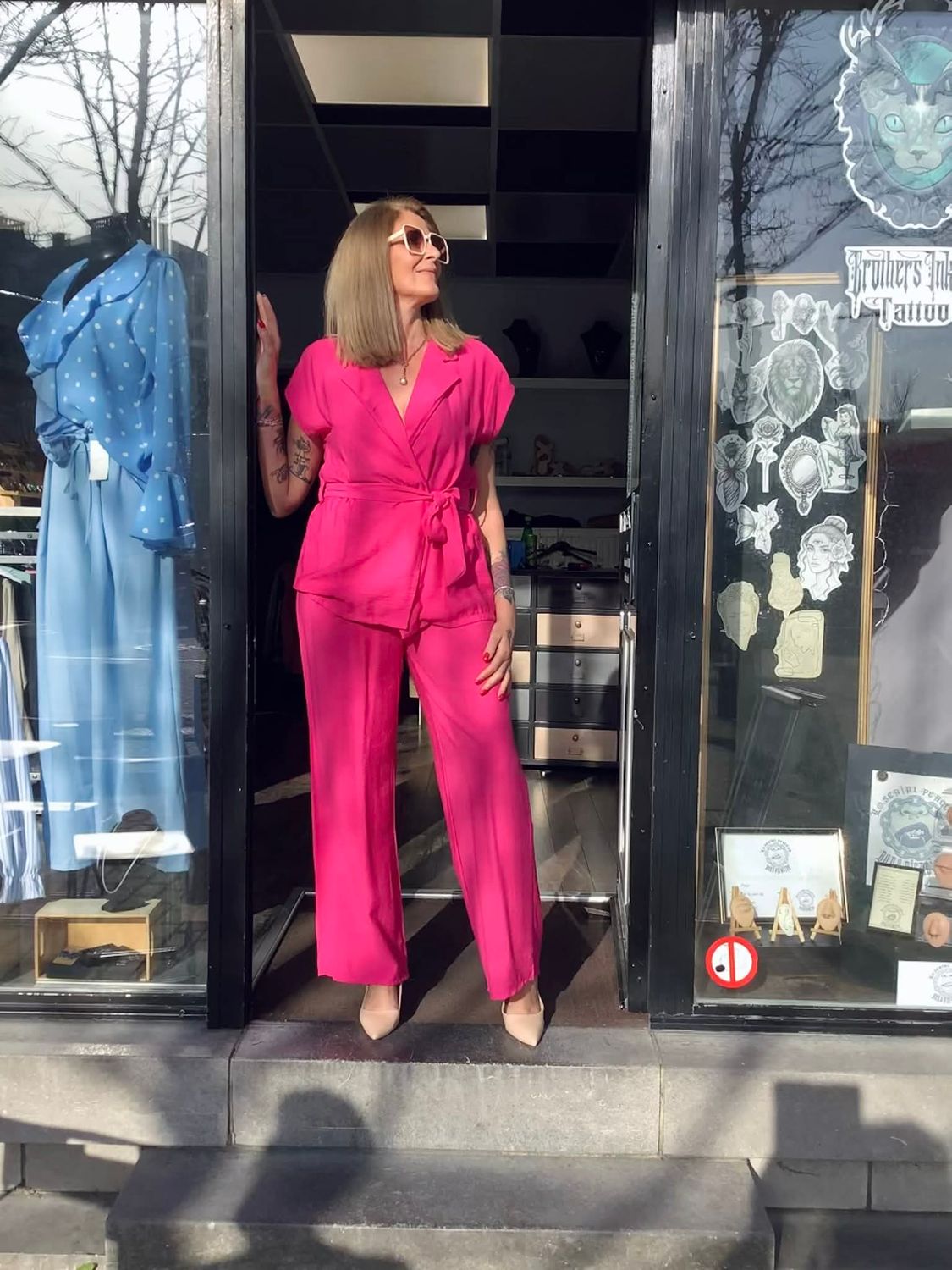 Ensemble rose