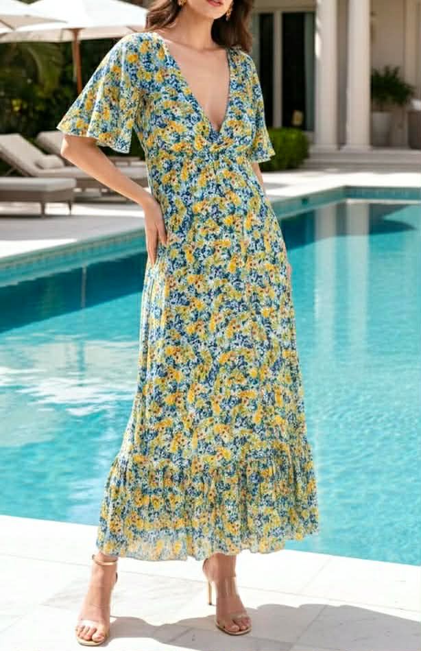 Robe fleurie