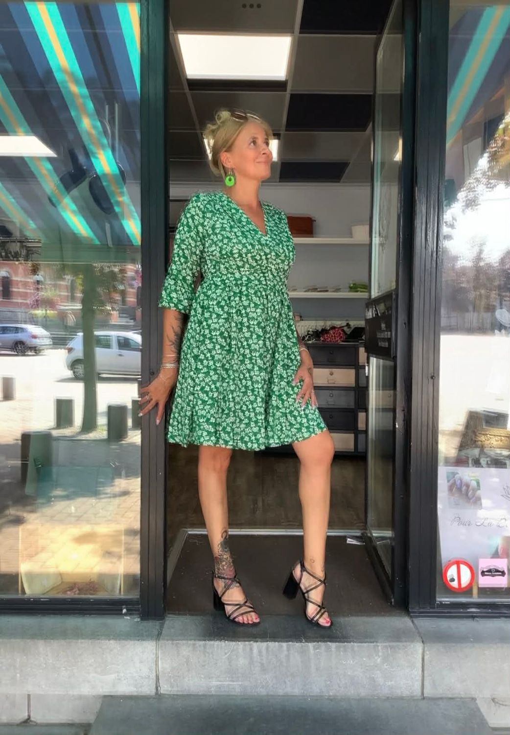 Robe fleurie