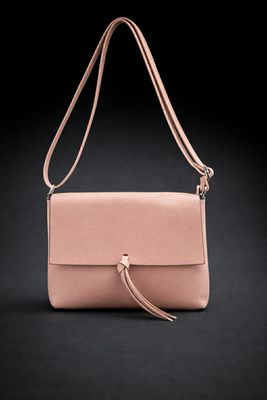 Sac en simili cuir rose