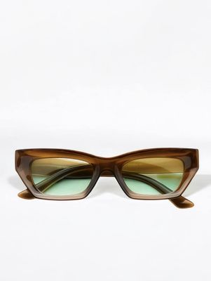 Lunettes de soleil brunes