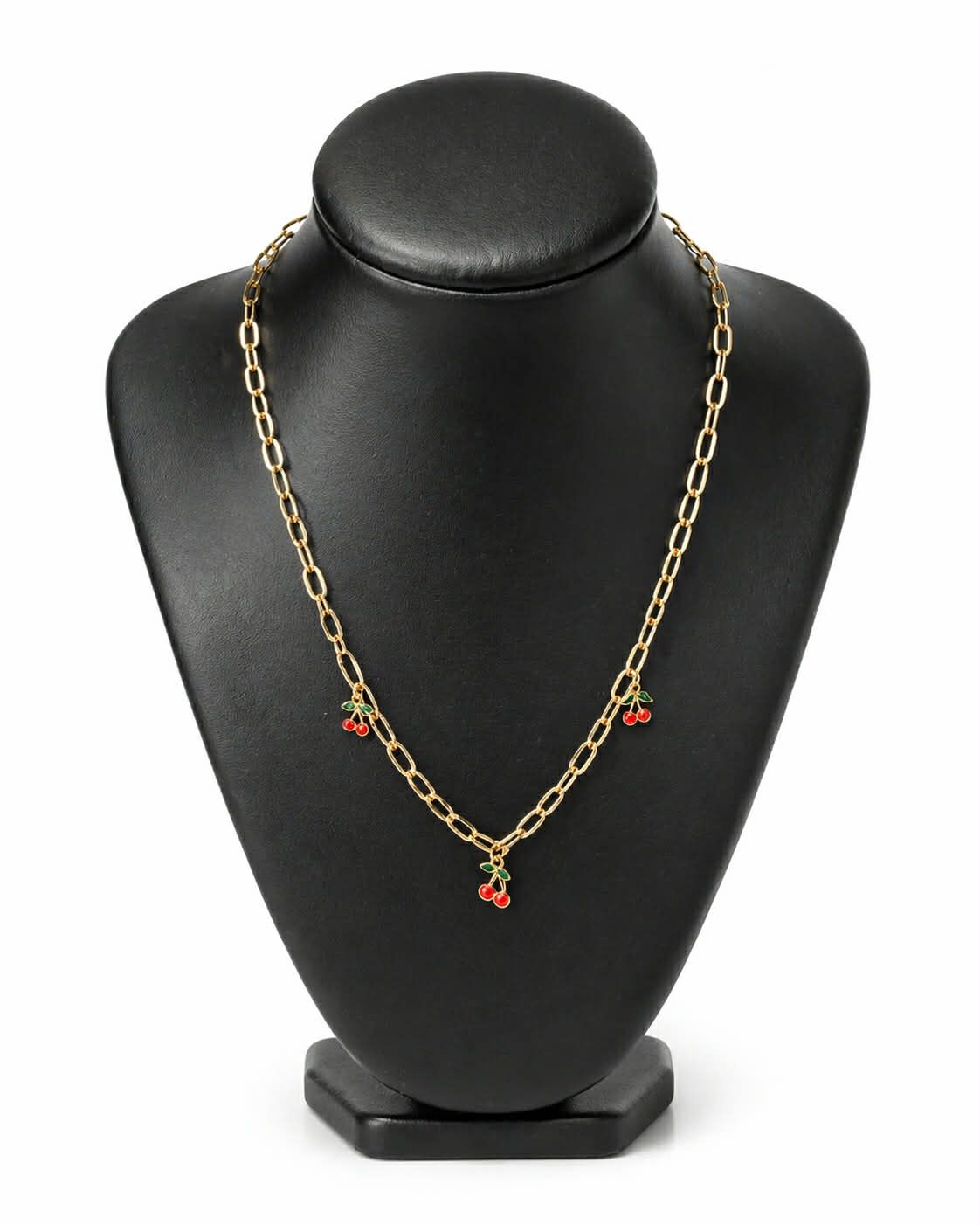 Collier cerise
