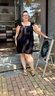 Robe courte noire