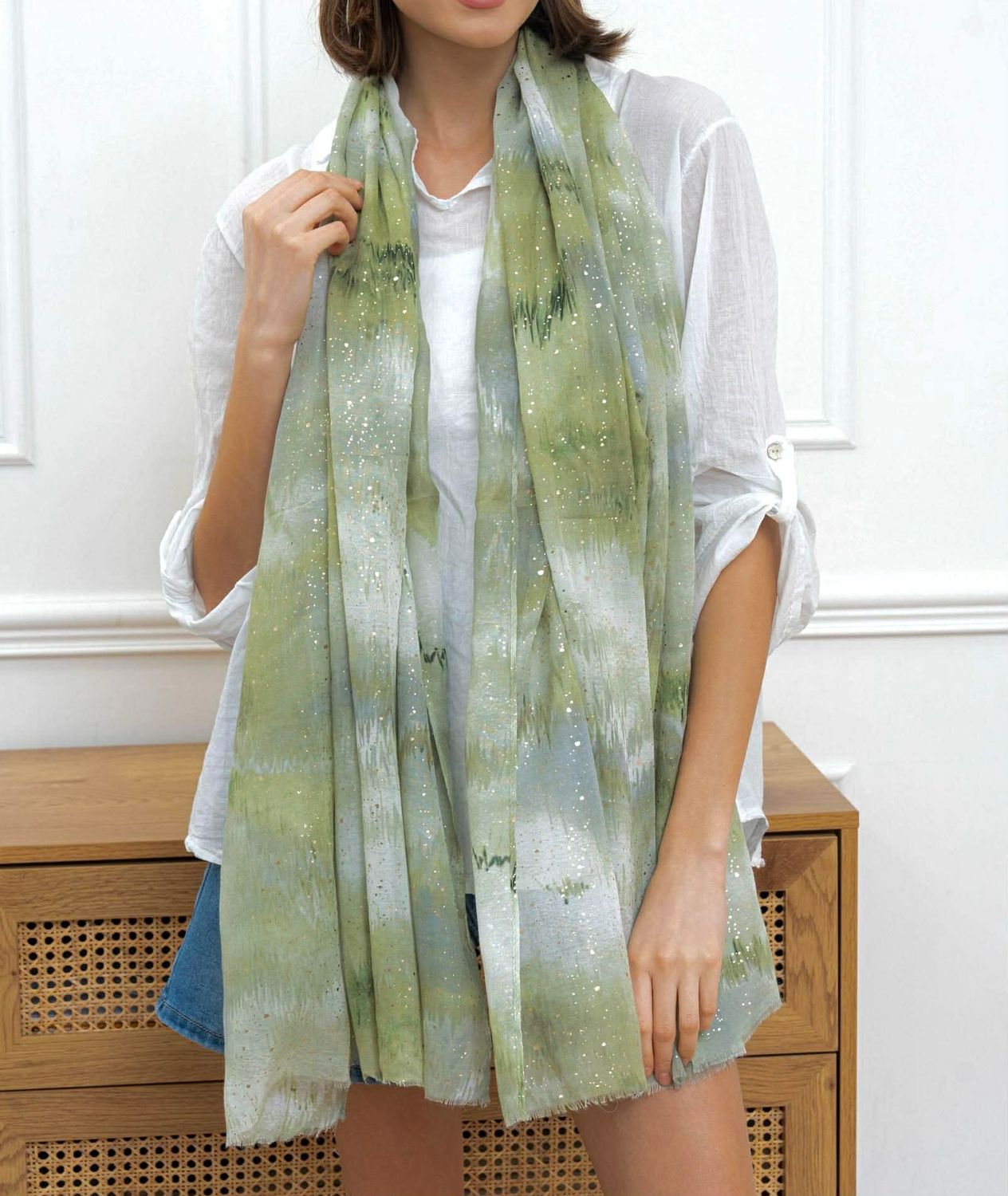 Foulard pailleté