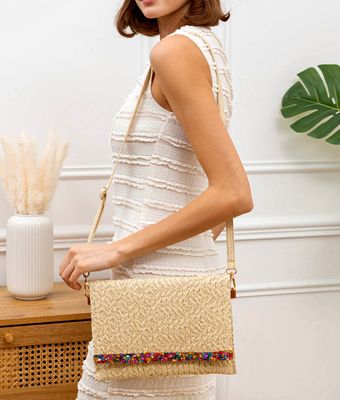 Sac bandoulière en osier