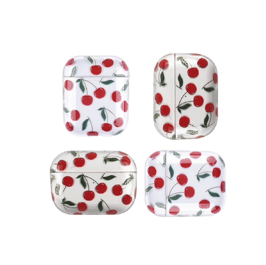Clear Cherry case cover for Apple AirPods