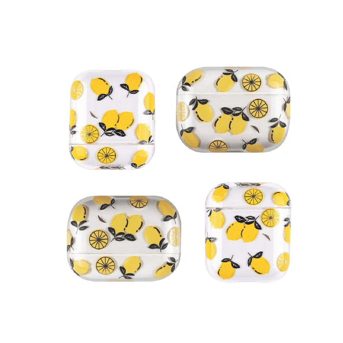 Clear Lemon case cover for Apple AirPods