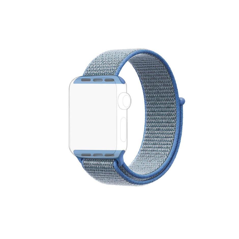 Blue Apple Watch strap