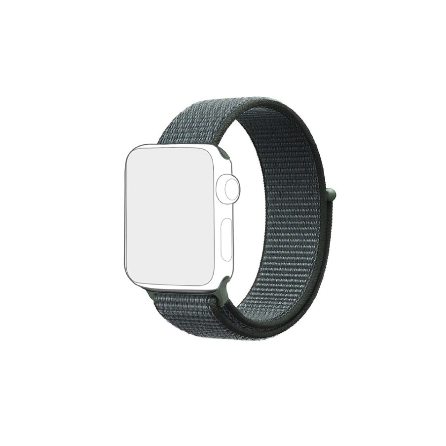 Dark Green Apple Watch strap