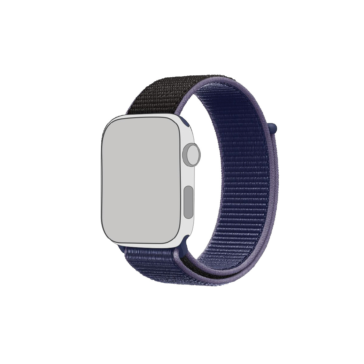 Dark Blue Apple Watch strap