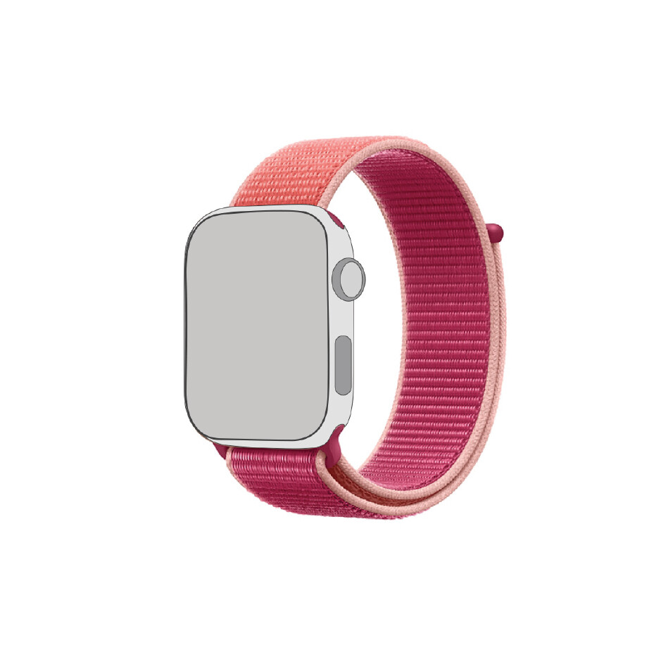 Pink Duo Apple Watch strap