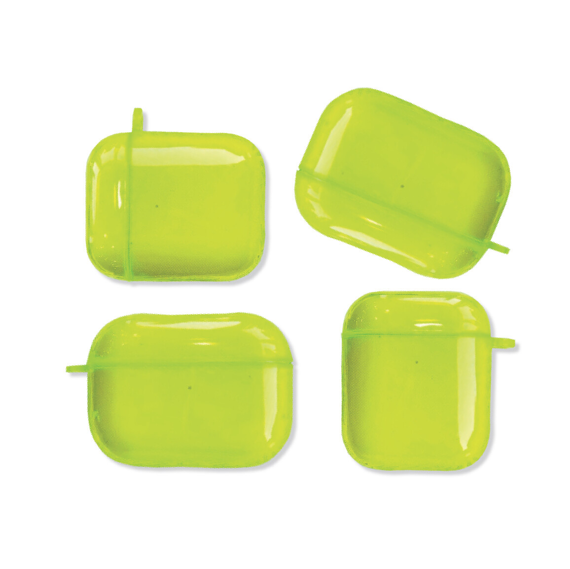 Neon Yellow case cover for Apple AirPods