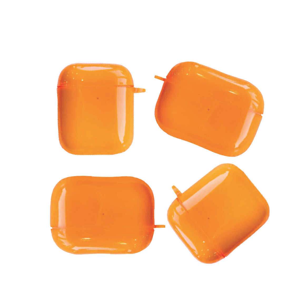 Neon Orange case cover for Apple AirPods