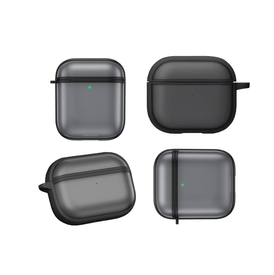 Frosted black cover for Apple AirPods