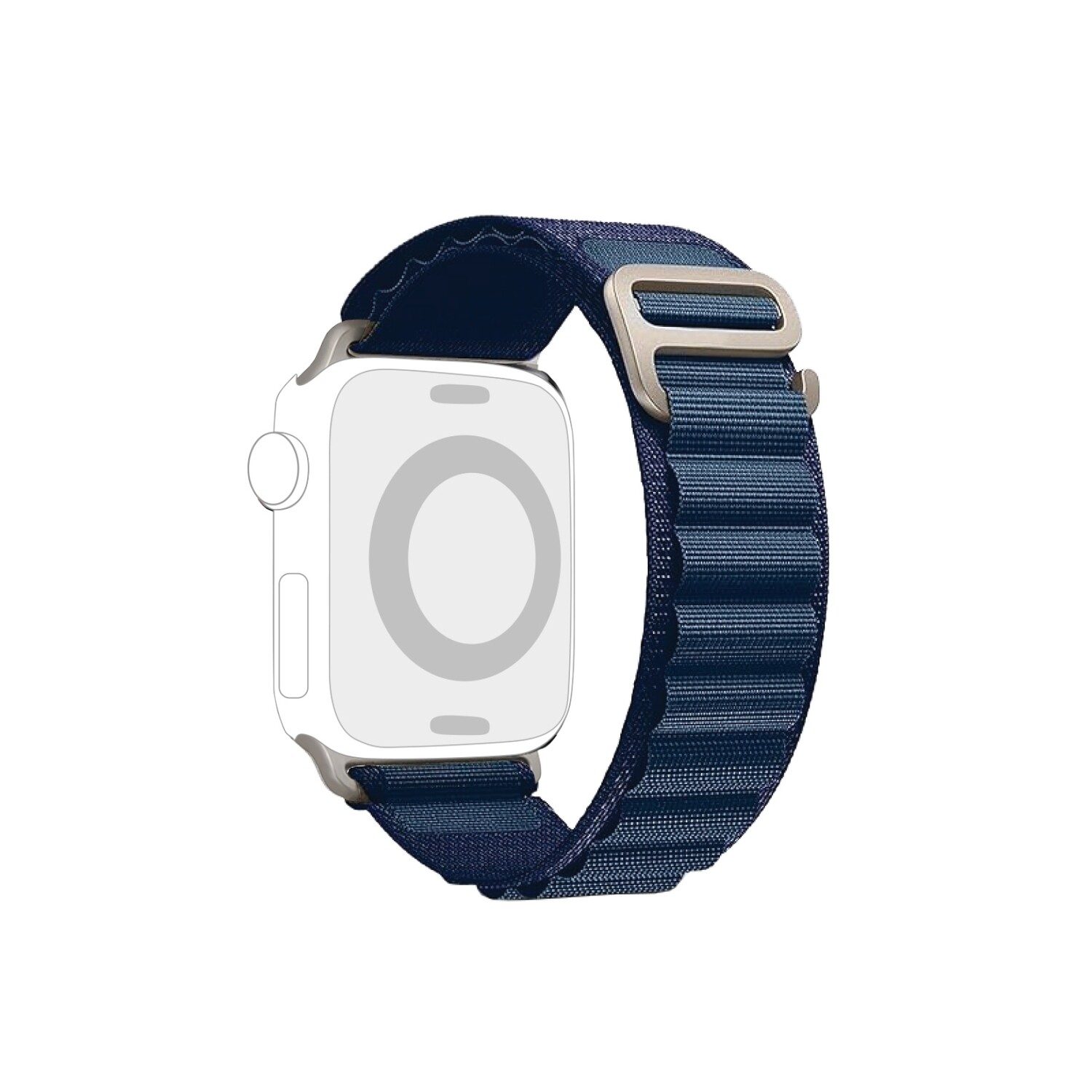 Deep Blue  Alpine loop style strap for Apple Watch