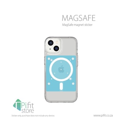 MagSafe White magnetic phone case Sticker