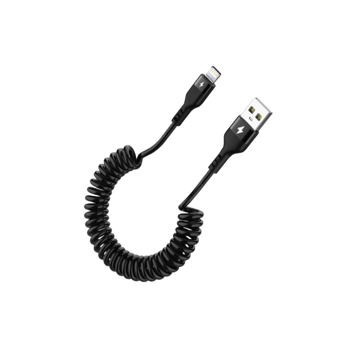 USB extendable Charging Cable - USB A to Lightning