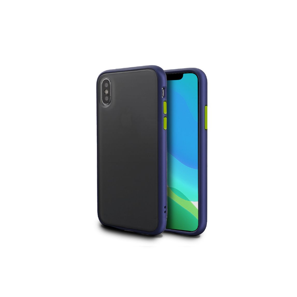 Bold Dark Blue iPhone covers
