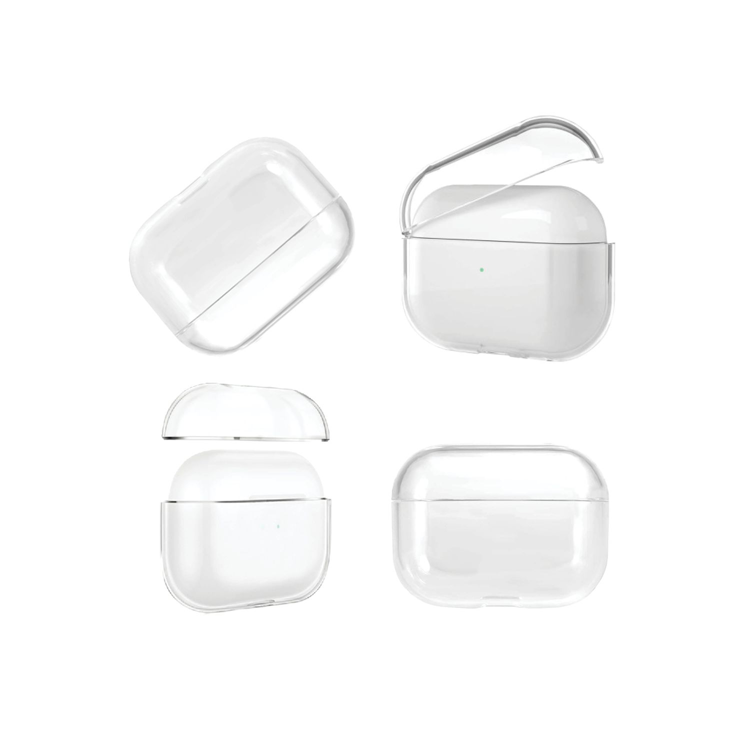 Clear case cover for Apple AirPods