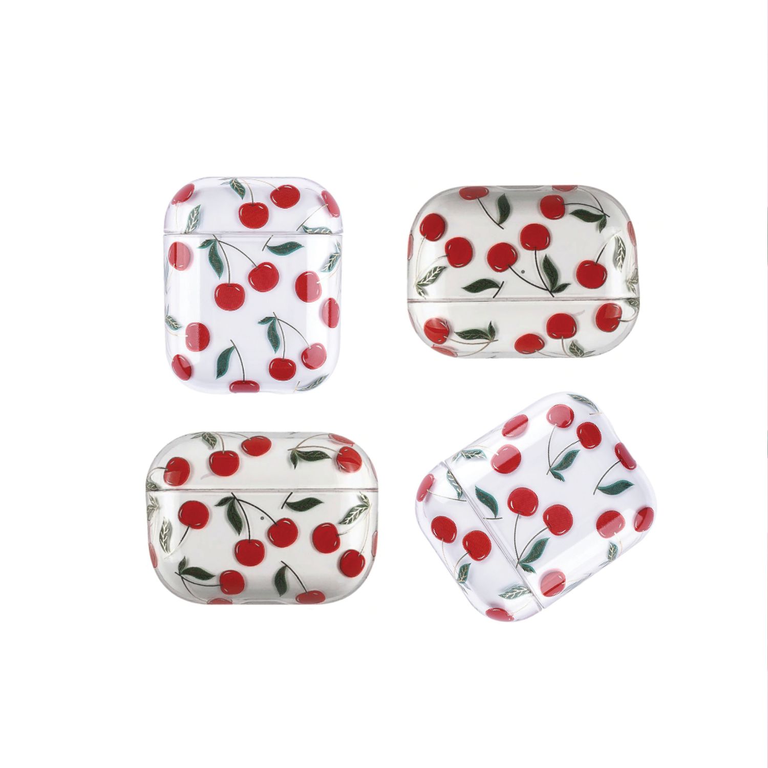 Clear Cherry case cover for Apple AirPods