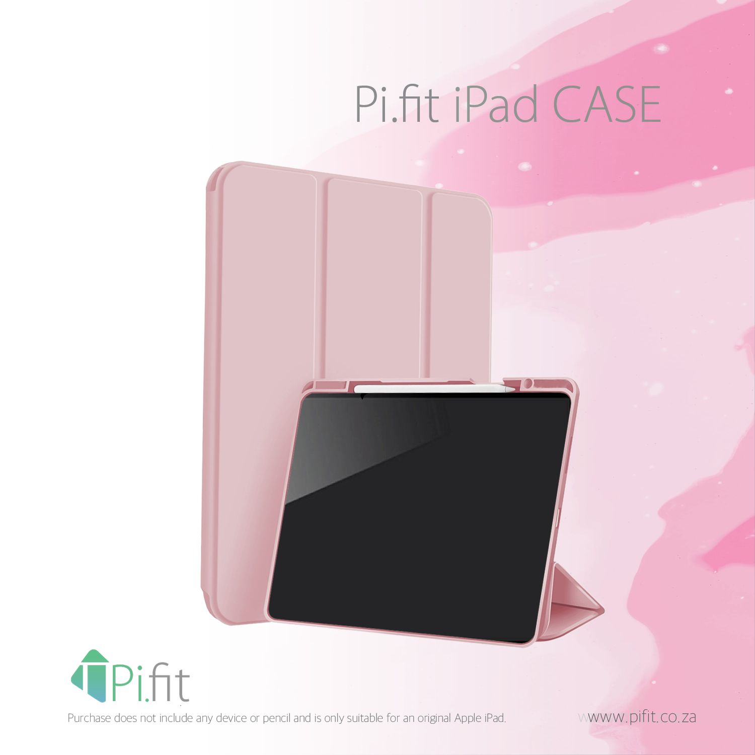 Flip Light Pink Cover for iPad
