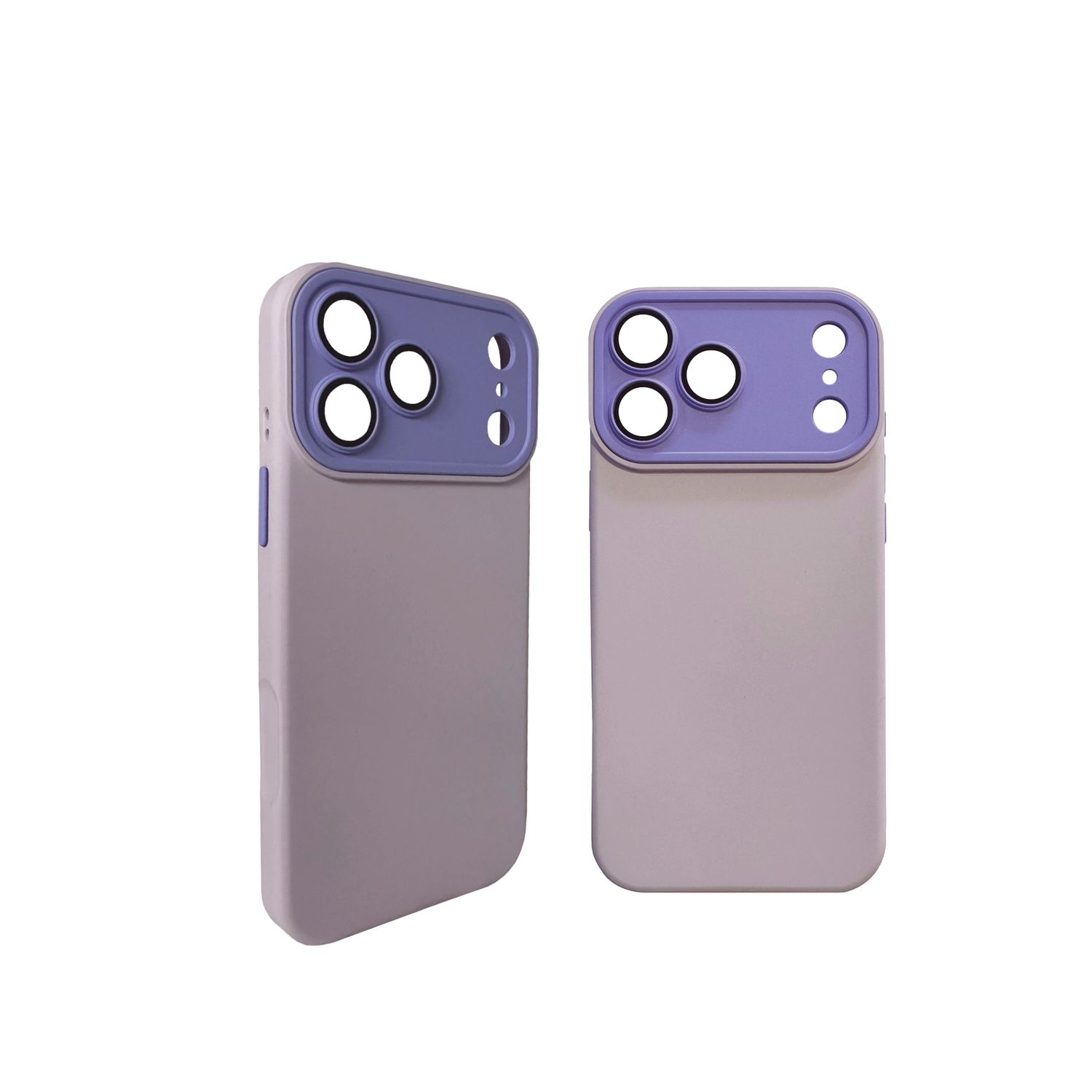 Two-Tone  Light purple | Dark purple iPhone covers