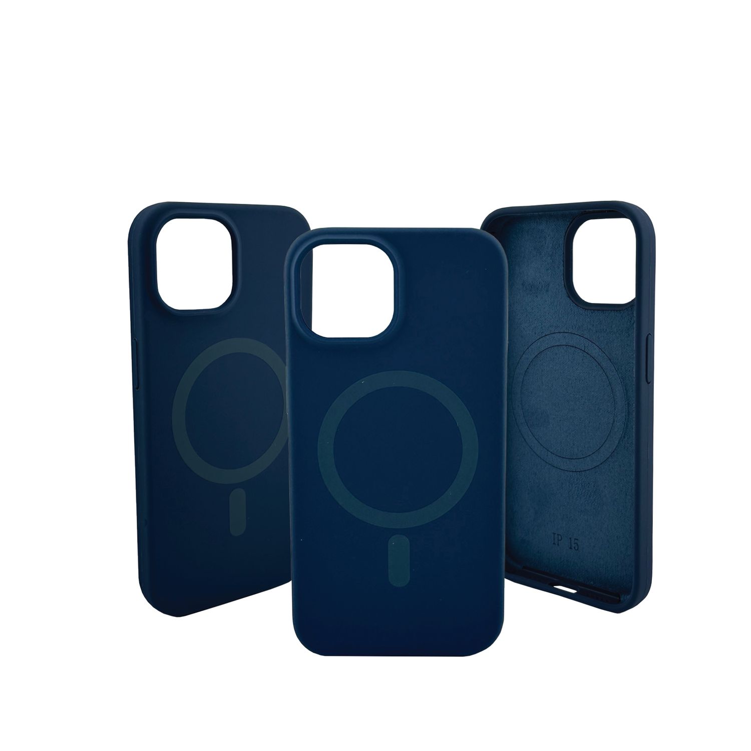 Silicon Dark Blue MagSafe cover for Apple iPhone