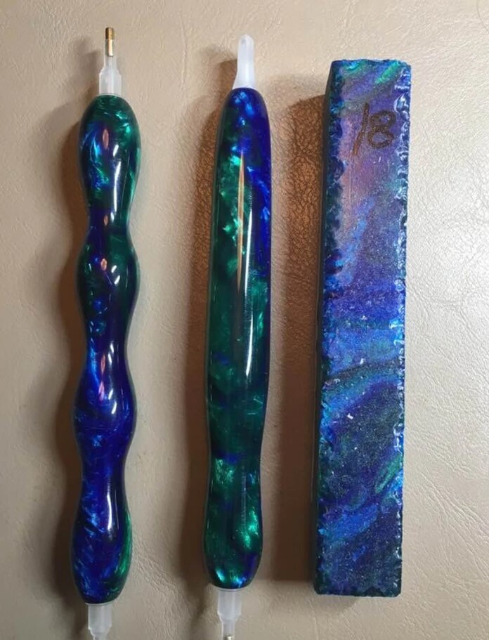 Aquarius - Handcrafted Custom Diamond Painting Pen