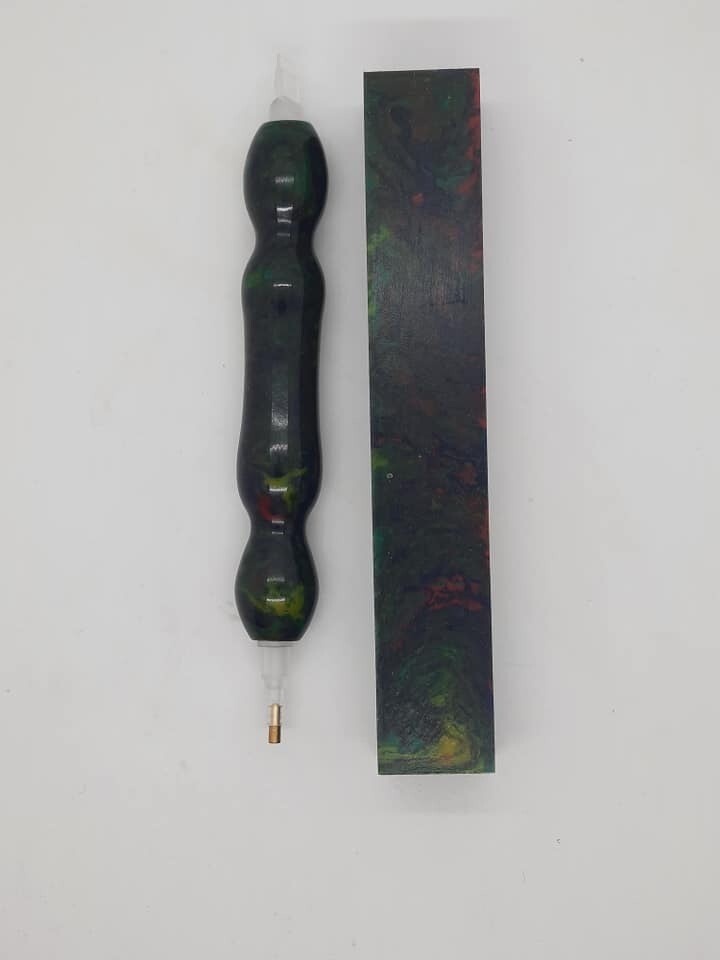 Christmas Lights Limited Edition - Handcrafted Custom Diamond Painting Pen