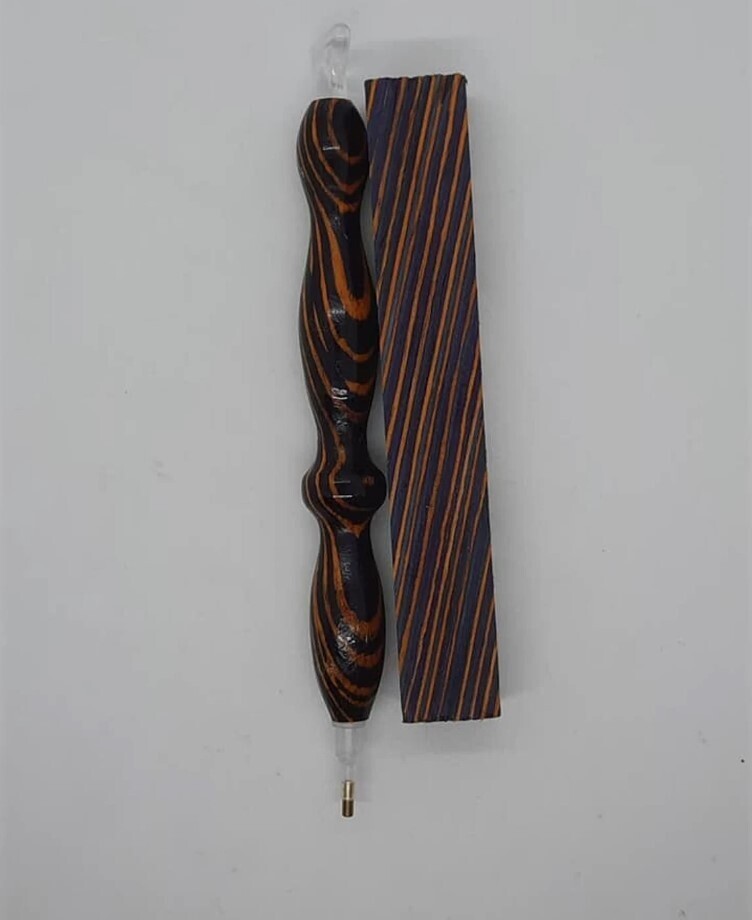 Color Grain Desert Rust - Handcrafted Custom Diamond Painting Pen