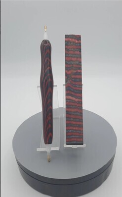 Color Grain Night Fire - Handcrafted Custom Diamond Painting Pen