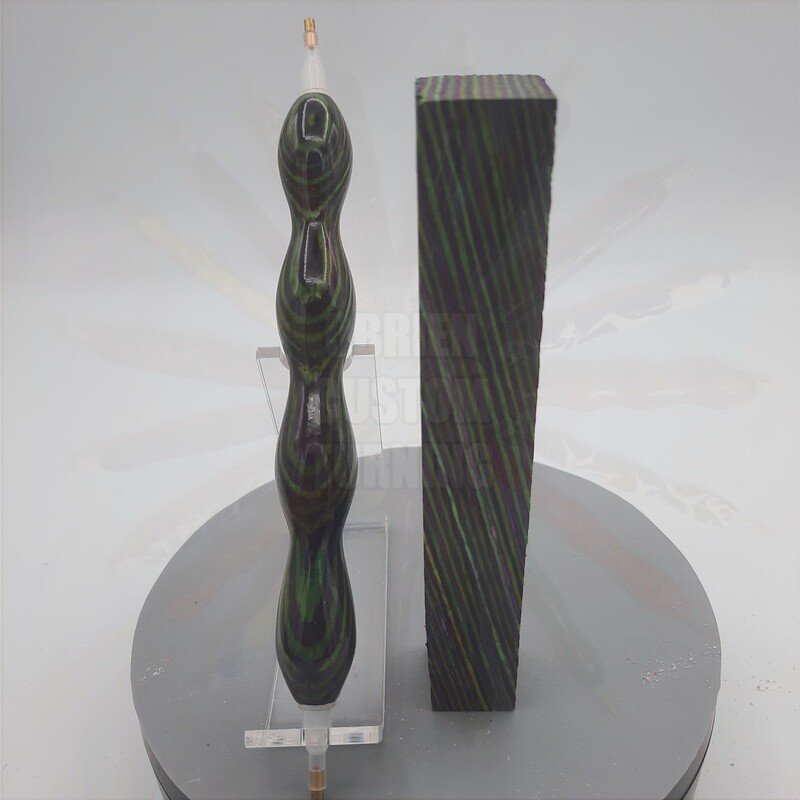 Color Grain Tropical Jungle - Handcrafted Custom Diamond Painting Pen