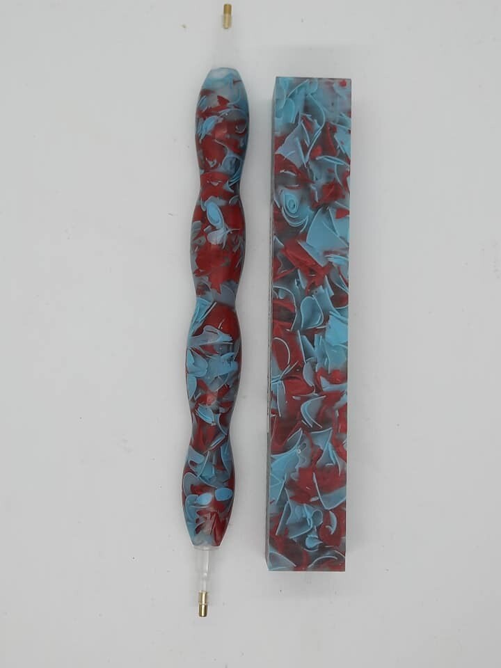 Deadly Seaweed Coral Reef - Handcrafted Custom Diamond Painting Pen