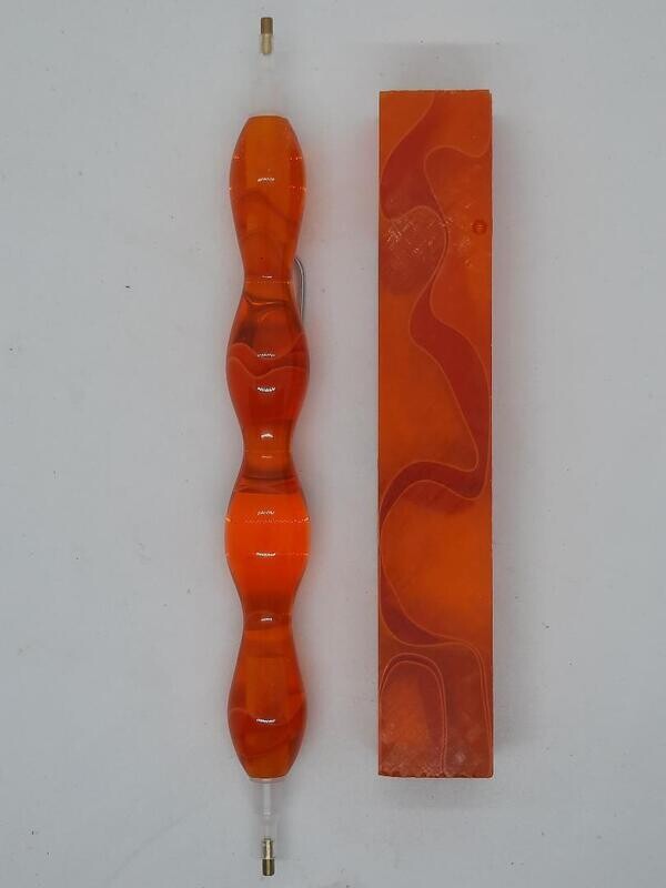 Fire Water - Handcrafted Custom Diamond Painting Pen