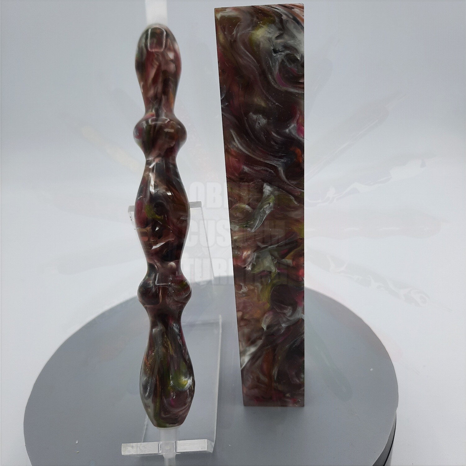 Fractured Kaleidoscope - Handcrafted Custom Diamond Painting Pen