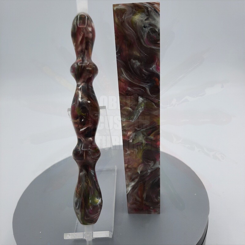 Fractured Kaleidoscope - Handcrafted Custom Diamond Painting Pen