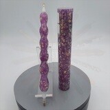 Frosted Plum Prismatic Glitter - Handcrafted Custom Diamond Painting Pen