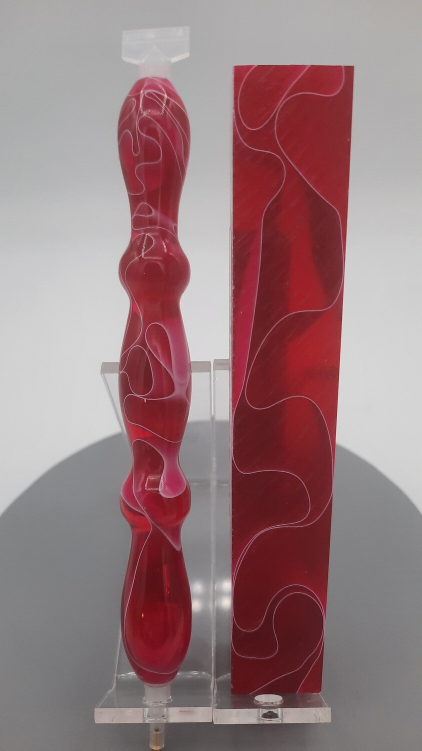 Fuchsia Water - Handcrafted Custom Diamond Painting Pen