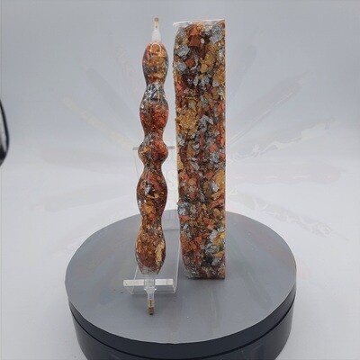 Gold, Silver, and Copper Leaf - Handcrafted Custom Diamond Painting Pen