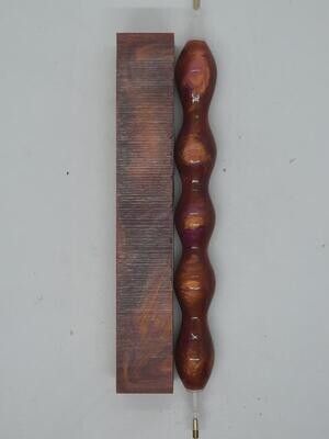Golden Bubblegum - Handcrafted Custom Diamond Painting Pen