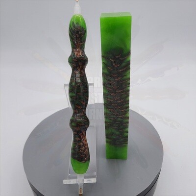 Green Apple Cone - Handcrafted Custom Diamond Painting Pen
