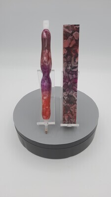 Hawaiian Nights - Handcrafted Custom Diamond Painting Pen