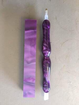 Iris (Silk Amethyst Purple) - Handcrafted Custom Diamond Painting Pen