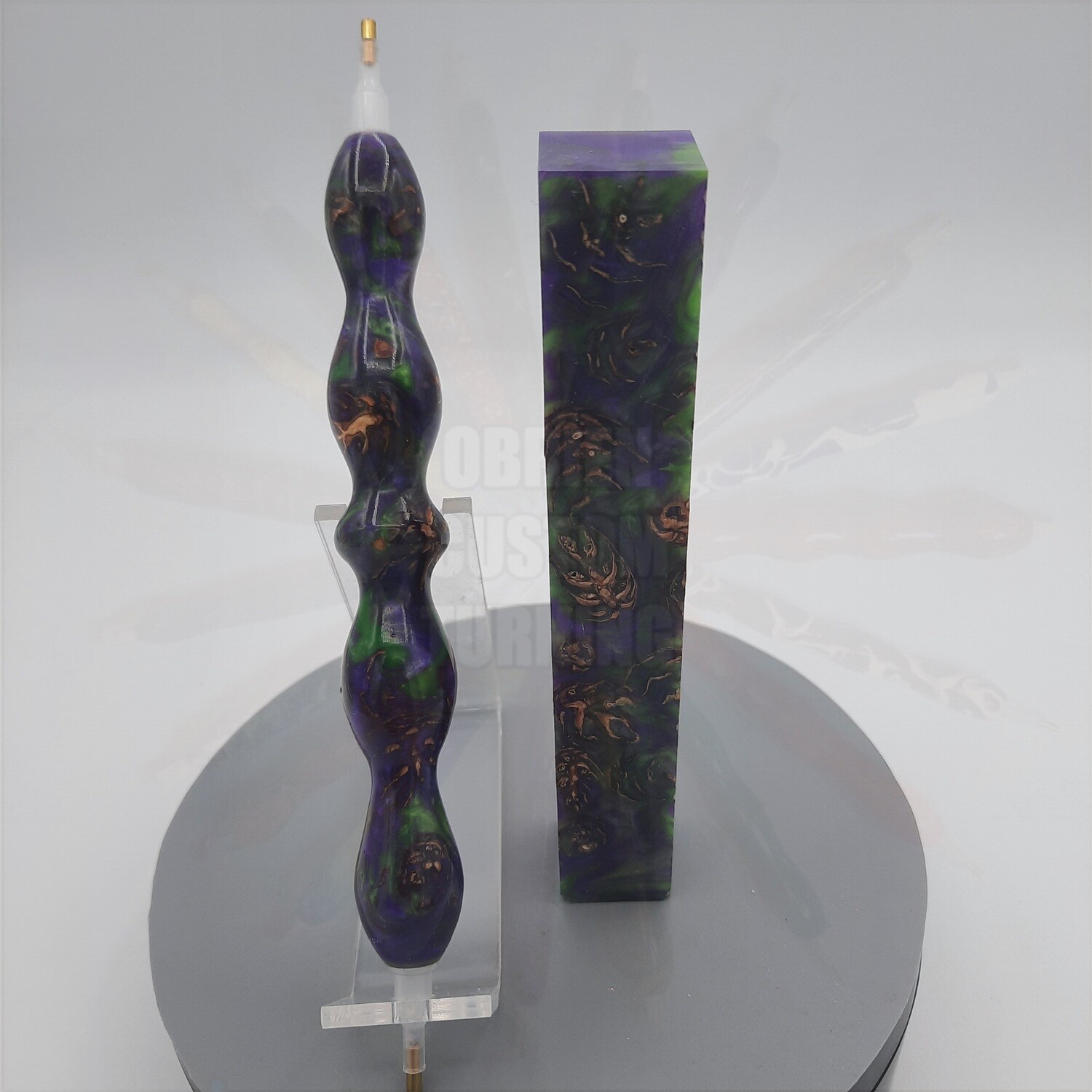 Joking Around Mini Pine Cone - Handcrafted Custom Diamond Painting Pen