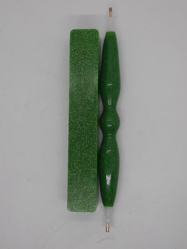 Green Frog Limited Edition - Handcrafted Custom Diamond Painting Pen