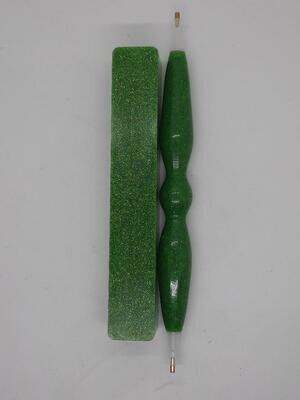 Green Frog Limited Edition - Handcrafted Custom Diamond Painting Pen