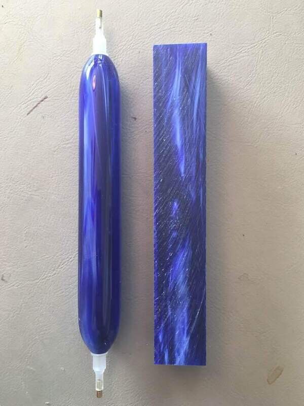Kirinite Deep Blue Pearl - Handcrafted Custom Diamond Painting Pen
